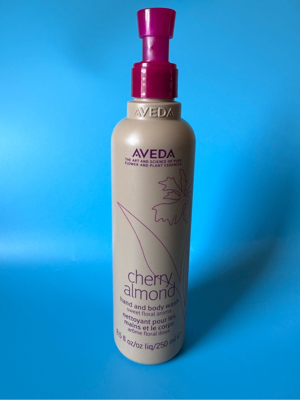 Aveda Cherry Almond Hand and Body Wash Sweet Floral Aroma
